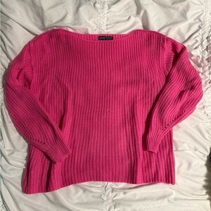 10 Items for $20: SHEIN Vibrant Pink Crew Neck Sweater